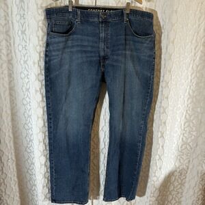 Levi's Signature Men's Comfort Flex Jeans 44x32 Dark Blue Stretch